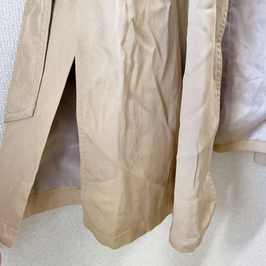 [UNGLID] Trench coat long beige M office everyday standard work | 【Unglid】トレンチコートロング　ベージュ　M オフィス　普段着　定番　仕事