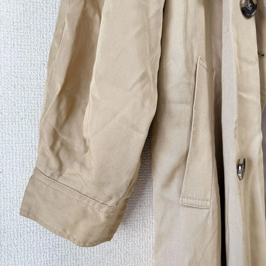 [UNGLID] Trench coat long beige M office everyday standard work | 【Unglid】トレンチコートロング　ベージュ　M オフィス　普段着　定番　仕事