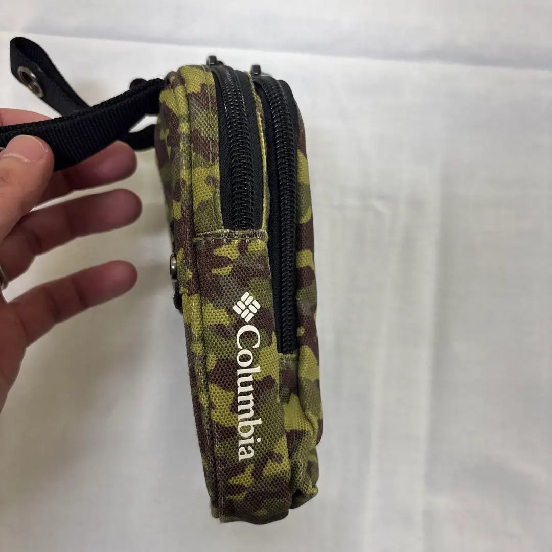 Columbia Camouflage Zipper Pouch