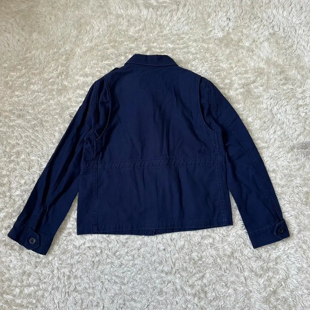 ✨ Banner Bullet ✨ Navy Women's Blouson Jacket Size 36