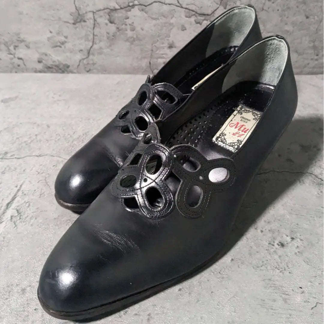 [Mu 21] Mu 21 (23 1/2) Made in Japan Women's Pumps