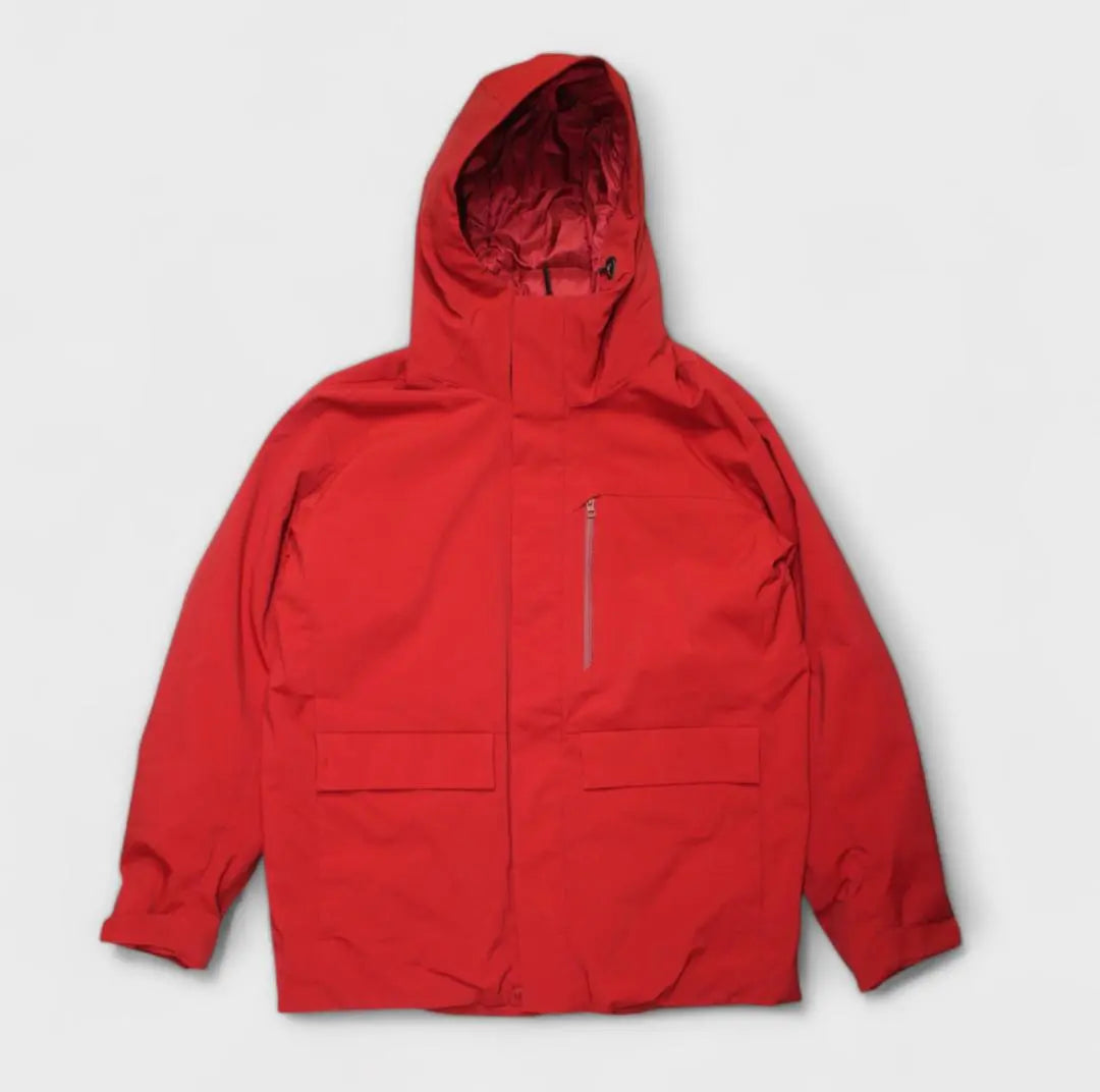 Parka híbrida de plumón roja L UNIQLO UNIQLO roja para hombre