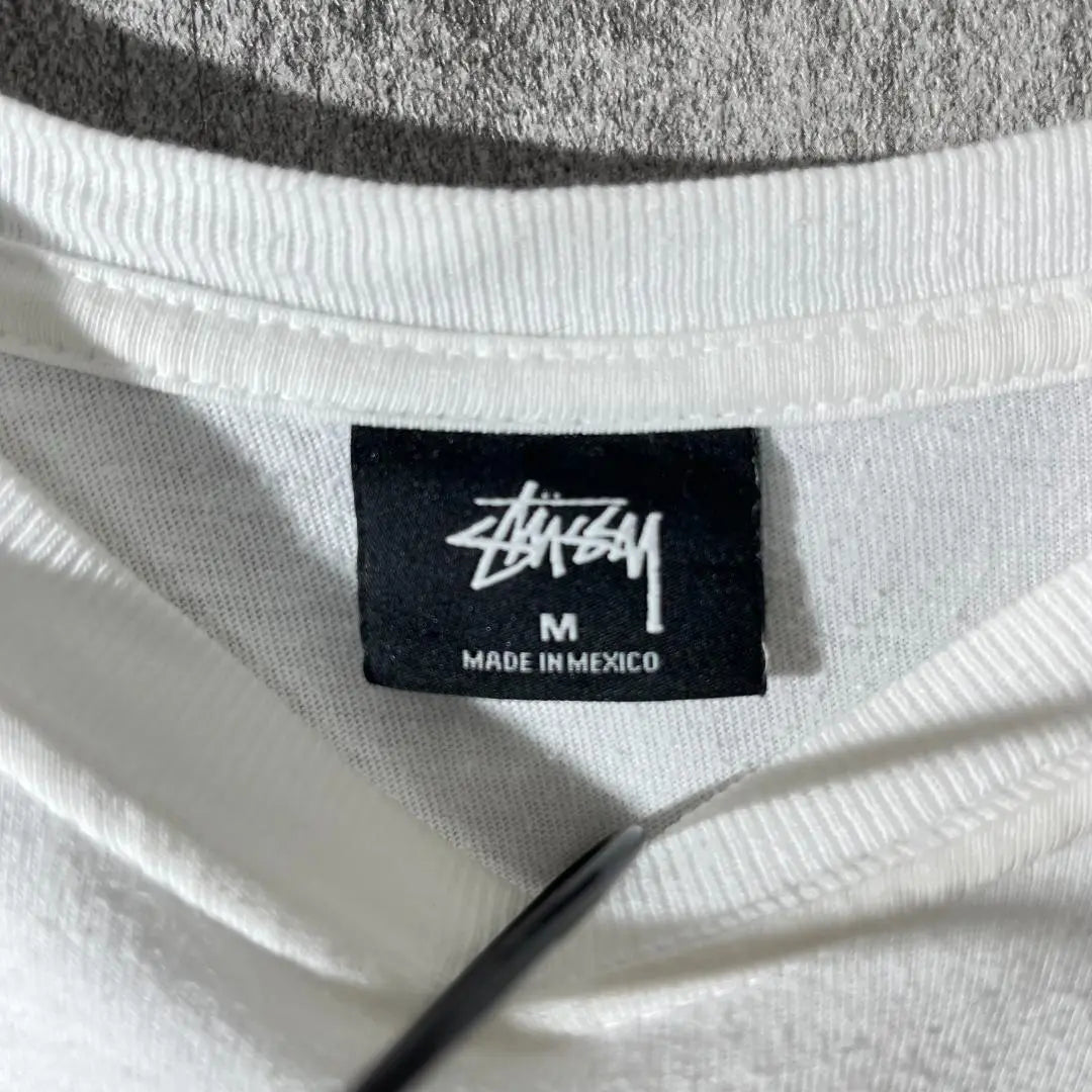 [Very popular] Stussy T-shirt print◎ Shadowman stock logo rare