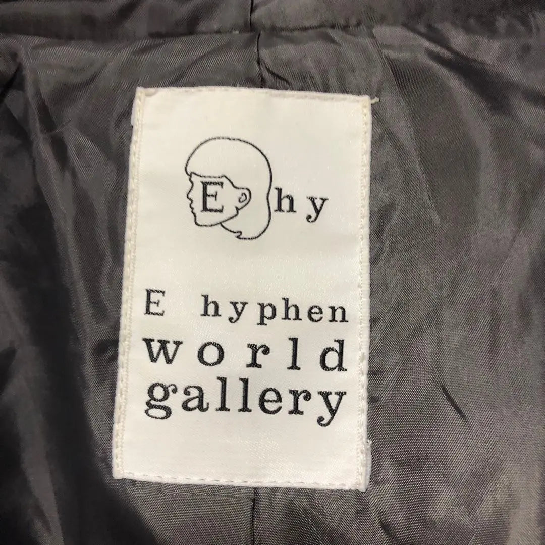 Ehuhifun World Gallery ✨️️ Completed Court Walnut button Casual Haori | イーハイフンワールドギャラリー✨️フード付きコート くるみボタン カジュアル羽織