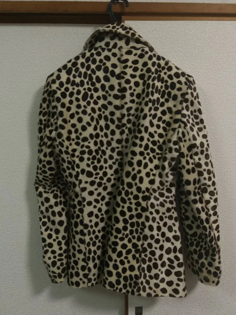 Prada Leopard Pattern Coat Jacket