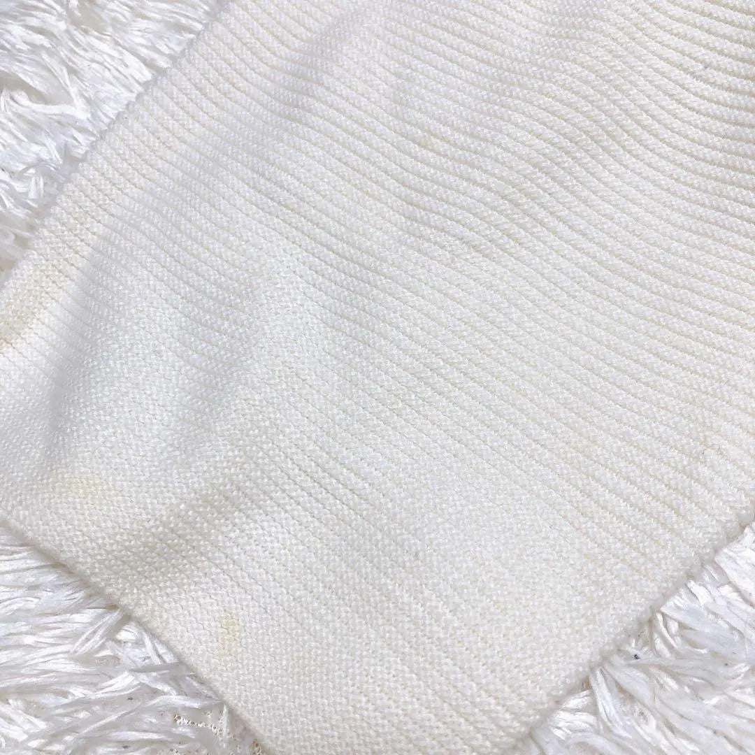 [UNIQLO UNIQLO] Long sleeve 3D knit (L) ivory | 【UNIQLO ユニクロ】 長袖 3Dニット (L) アイボリー