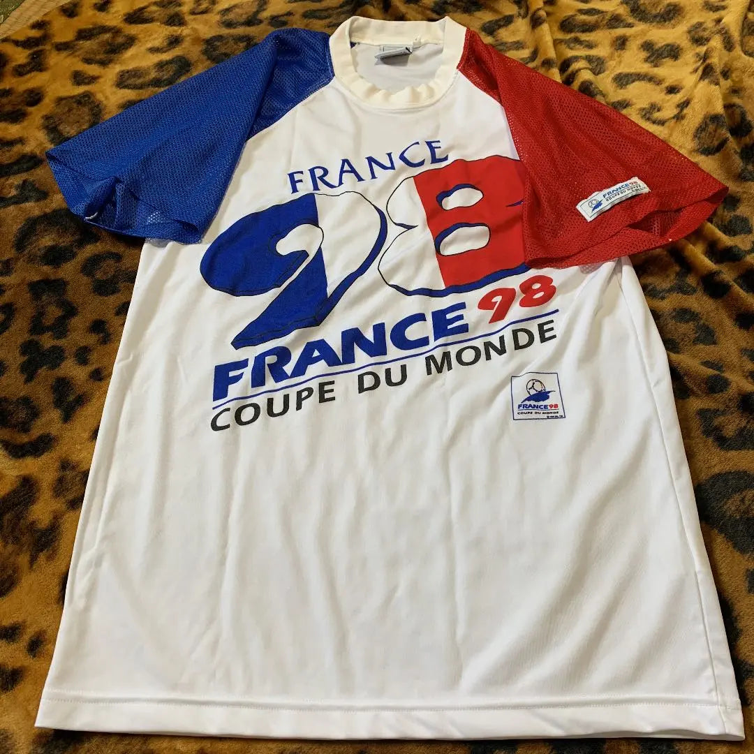 T-shirt 98 France World Cup football S-M size soccer