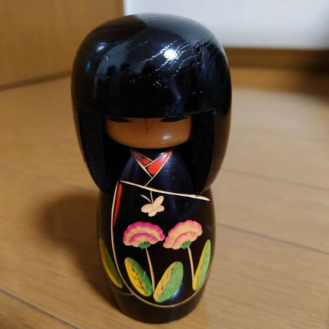 Hecho por Miyagawa Kunio Kokeshi Flores Silvestres