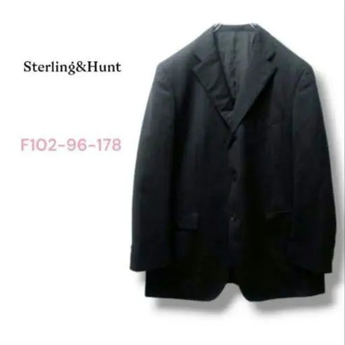 /Sterling & Hunt Men's Jacket Formal Stripe