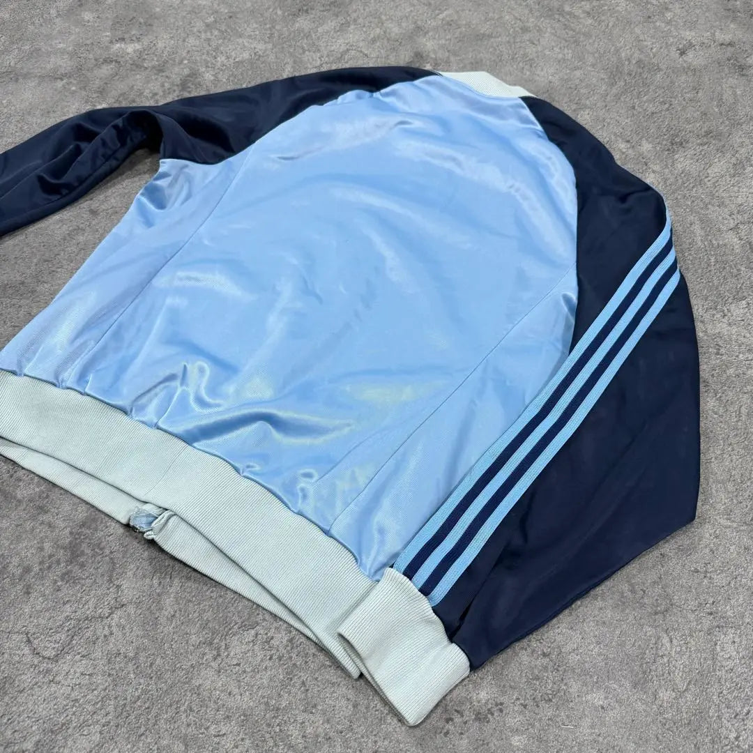 Ropa usada Chaqueta deportiva Adidas ATP años 80 azul marino azul marino ④