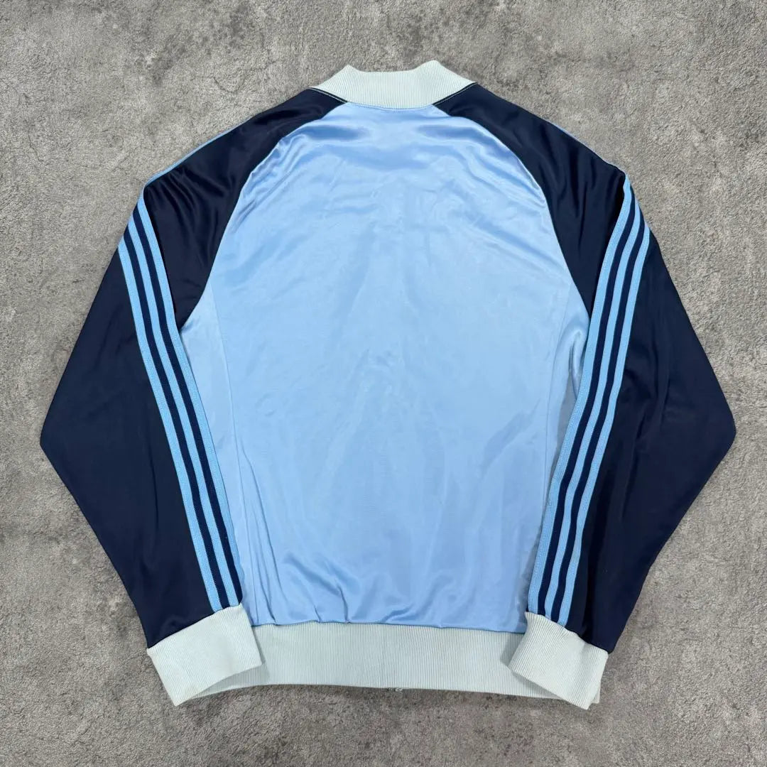 Ropa usada Chaqueta deportiva Adidas ATP años 80 azul marino azul marino ④