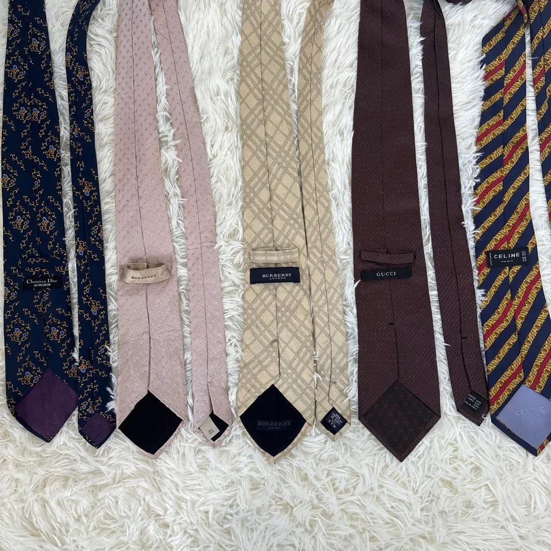 ✨Tie Set✨Gucci Burberry and other 5-piece set