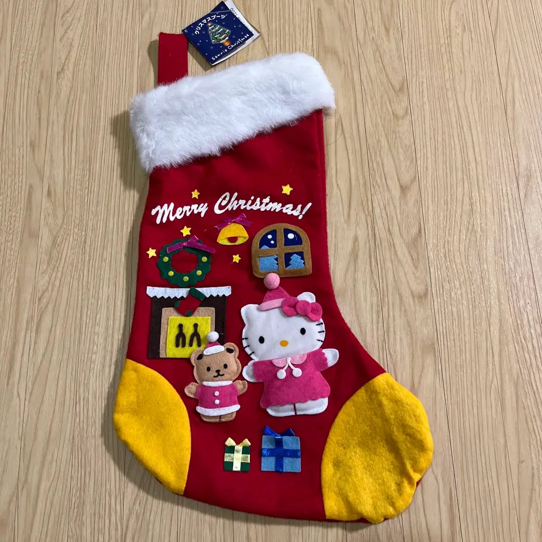 Sanrio Hello Kitty Christmas boots, socks, wall decorations, presents, 2003