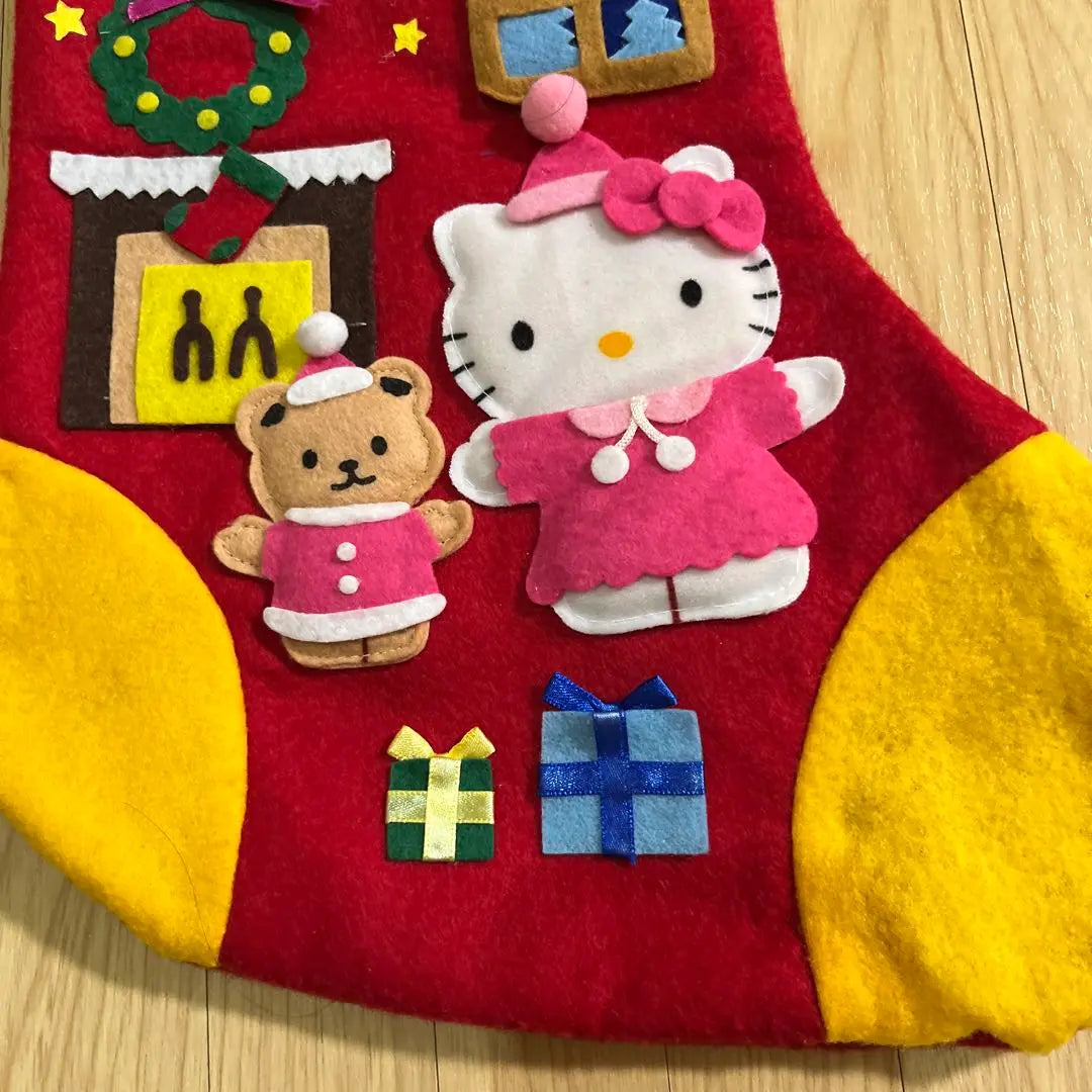 Sanrio Hello Kitty Christmas boots, socks, wall decorations, presents, 2003