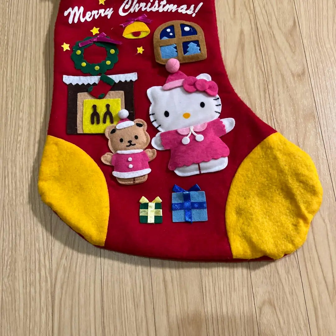 Sanrio Hello Kitty Christmas boots, socks, wall decorations, presents, 2003