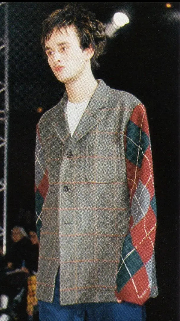 96AW Mod Period Comme des Garcons Hompleus Knitted Jacket