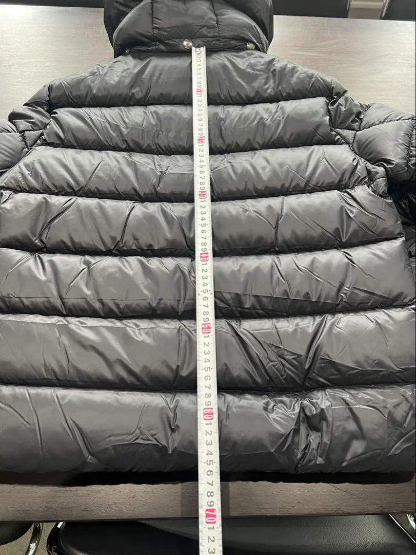 MONCLER rara chaqueta de plumón negra con capucha talla 5 | MONCLER 希少 ブラック ダウンジャケット フード付きサイズ5