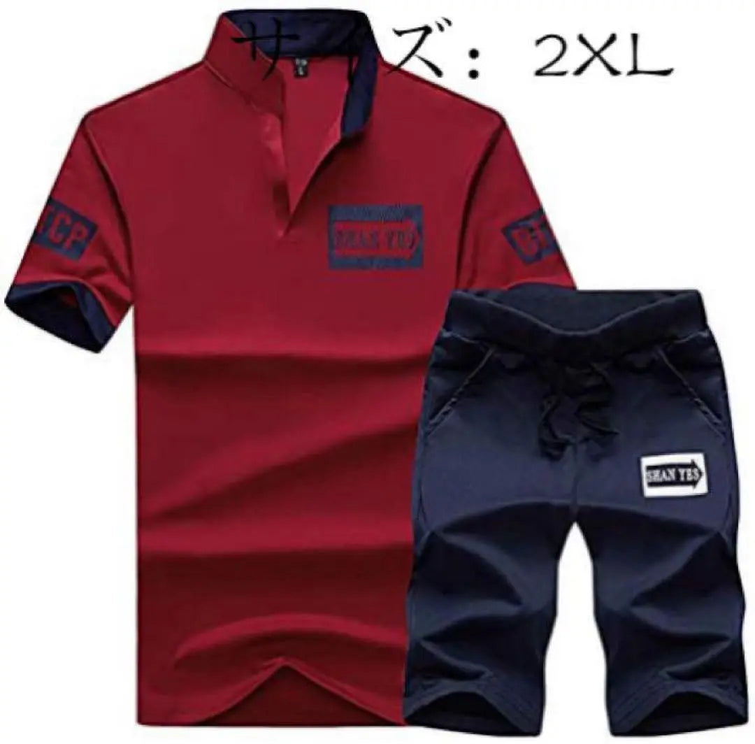 Men's Shirts, Top and Bottom Set Sportswear