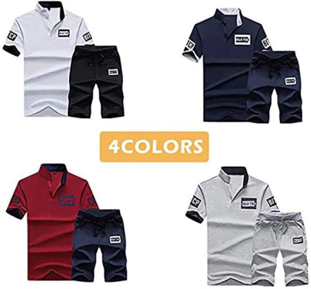 Men's Shirts, Top and Bottom Set Sportswear