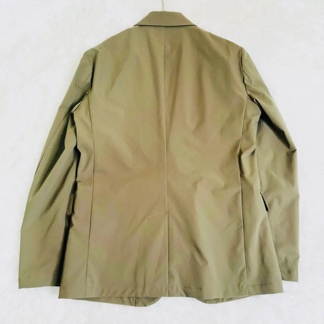 Nano Universe Tailored Jacket Men's Khaki S-Damelino Solotex