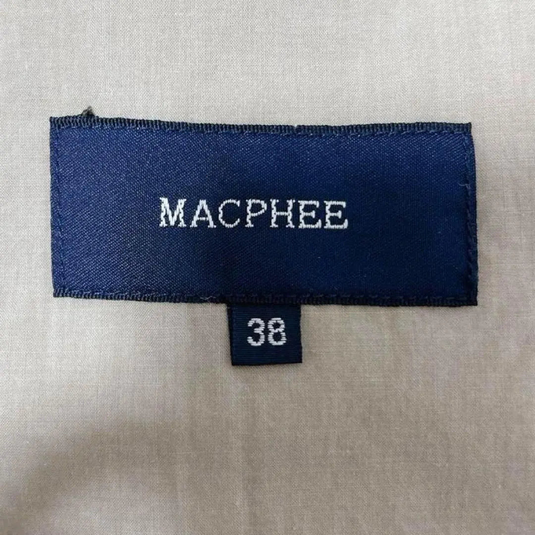 MACPHEE Gabardina fina McAfee Algodón Beige