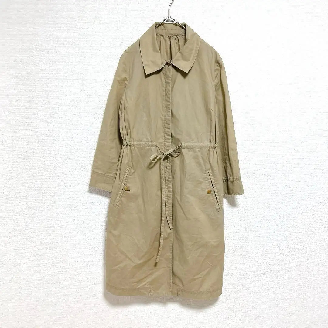 MACPHEE McAfee Thin Trench Coat Cotton Beige