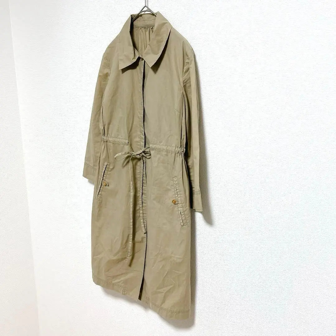 MACPHEE McAfee Thin Trench Coat Cotton Beige