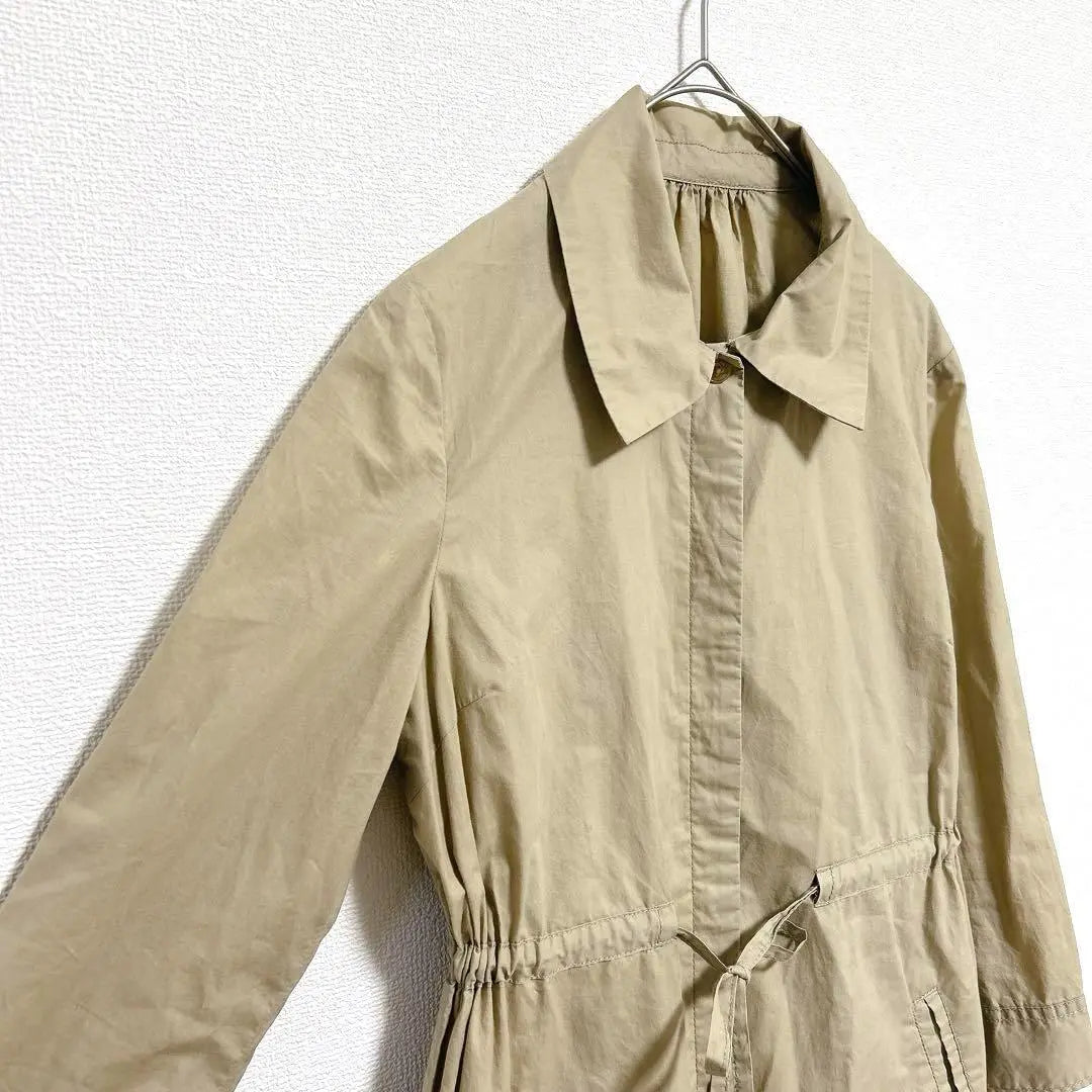 MACPHEE McAfee Thin Trench Coat Cotton Beige