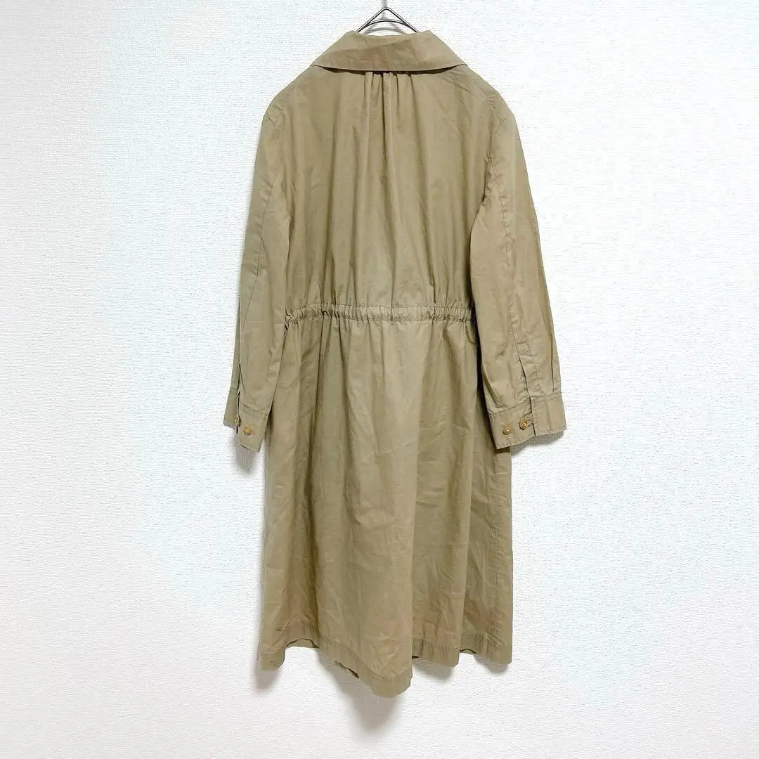 MACPHEE McAfee Thin Trench Coat Cotton Beige