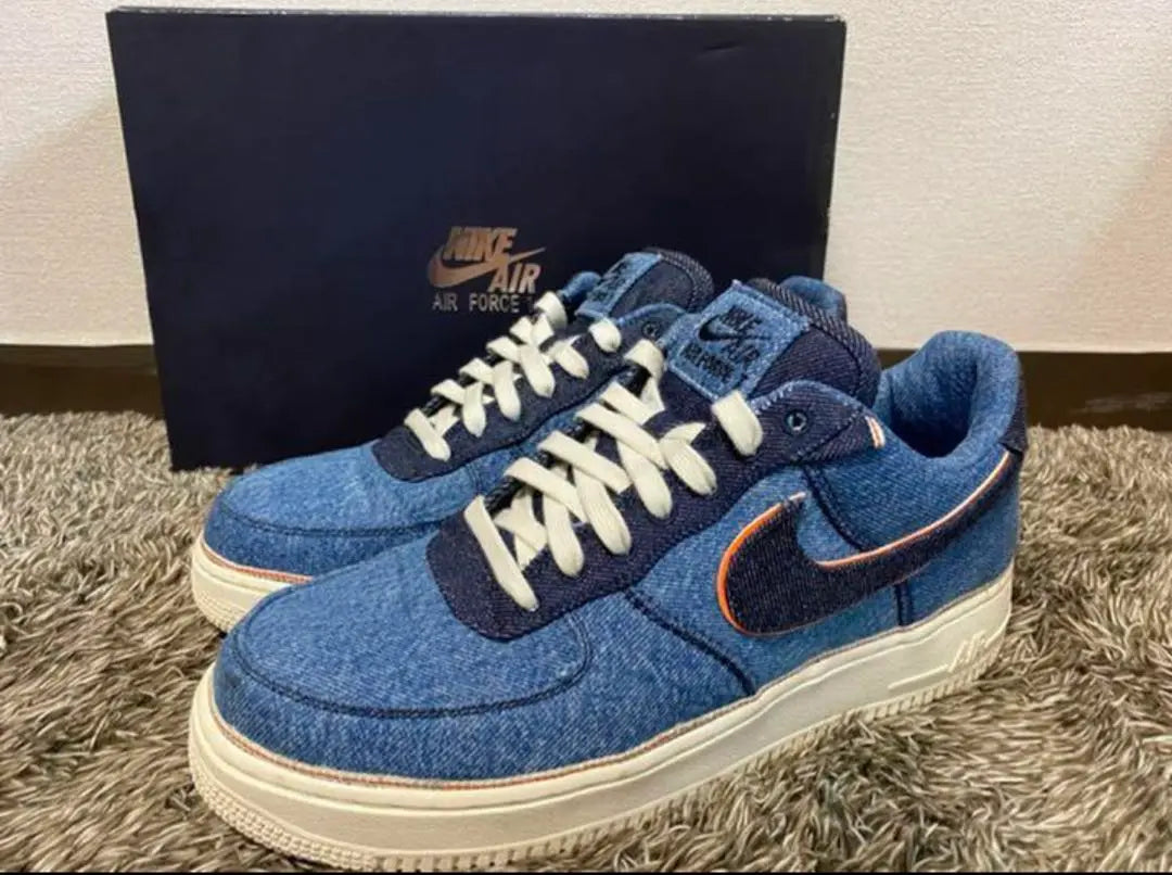 Nike Air Force 1 Denim Blue