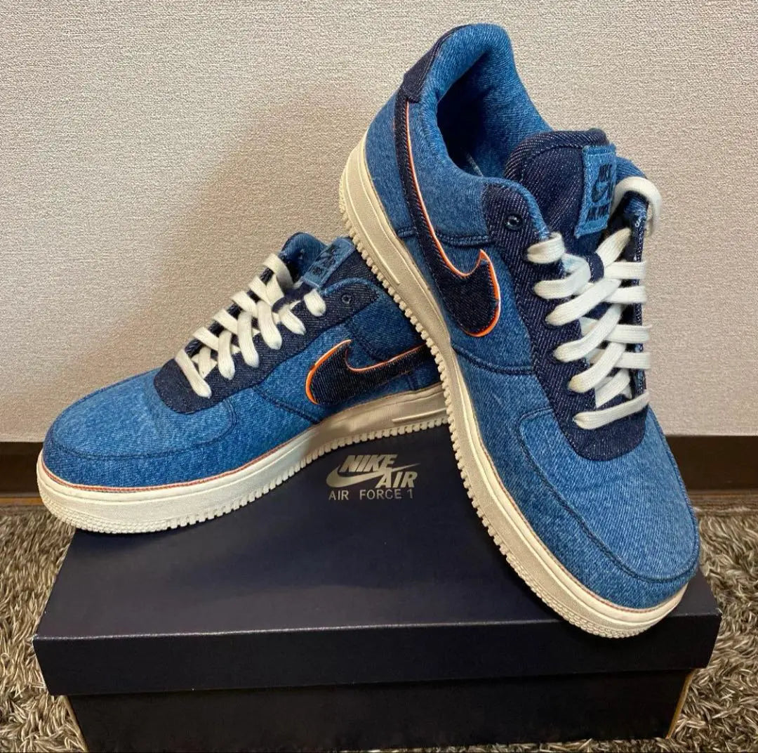 Nike Air Force 1 Denim Blue