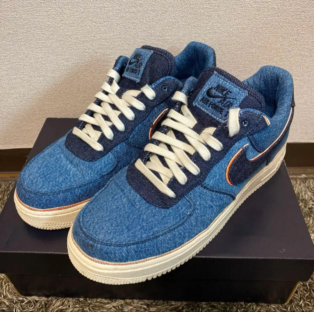 Nike Air Force 1 Denim Blue