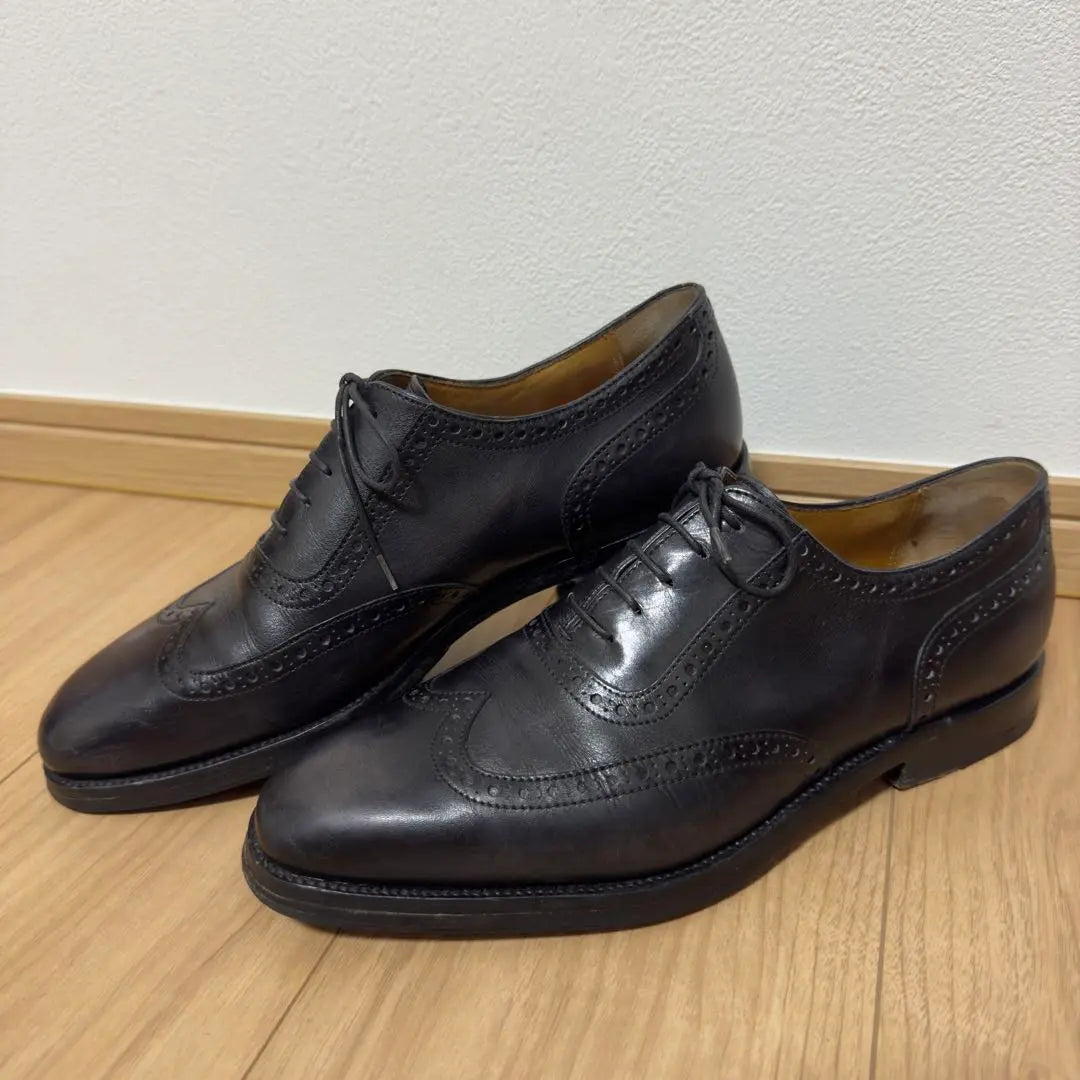 Early Price: 353,000 Yen Berluti Semi-brogue Leather Business Shoes