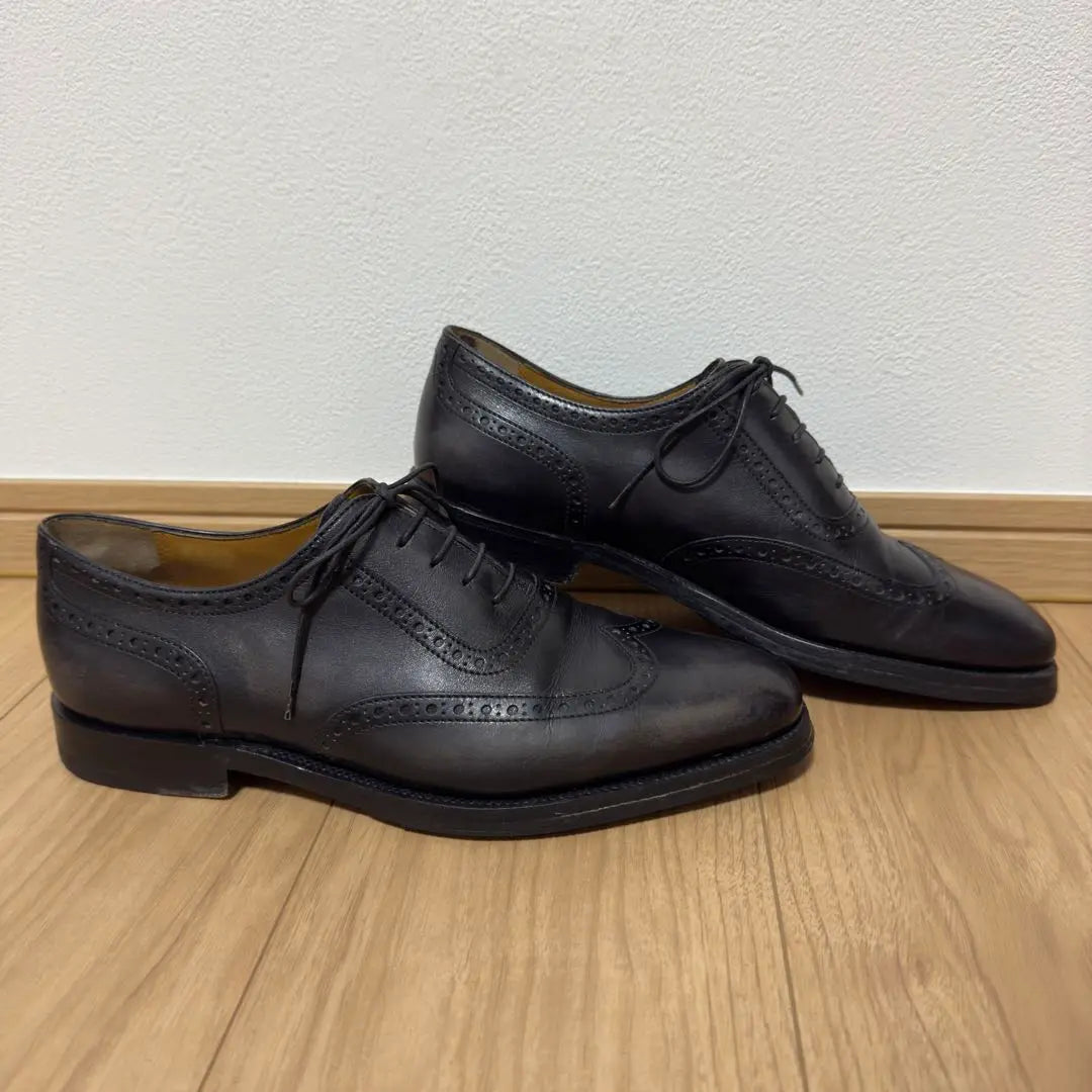 Early Price: 353,000 Yen Berluti Semi-brogue Leather Business Shoes