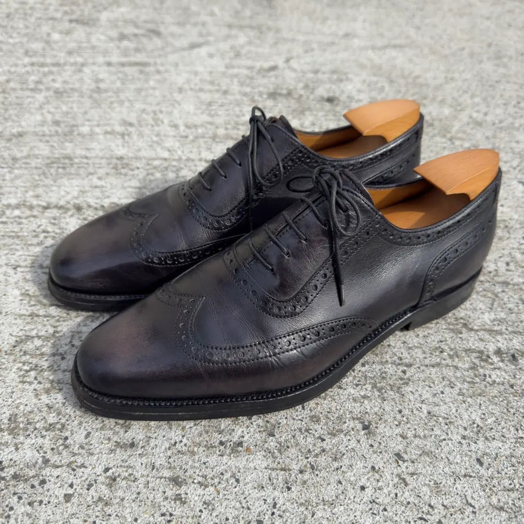 Early Price: 353,000 Yen Berluti Semi-brogue Leather Business Shoes