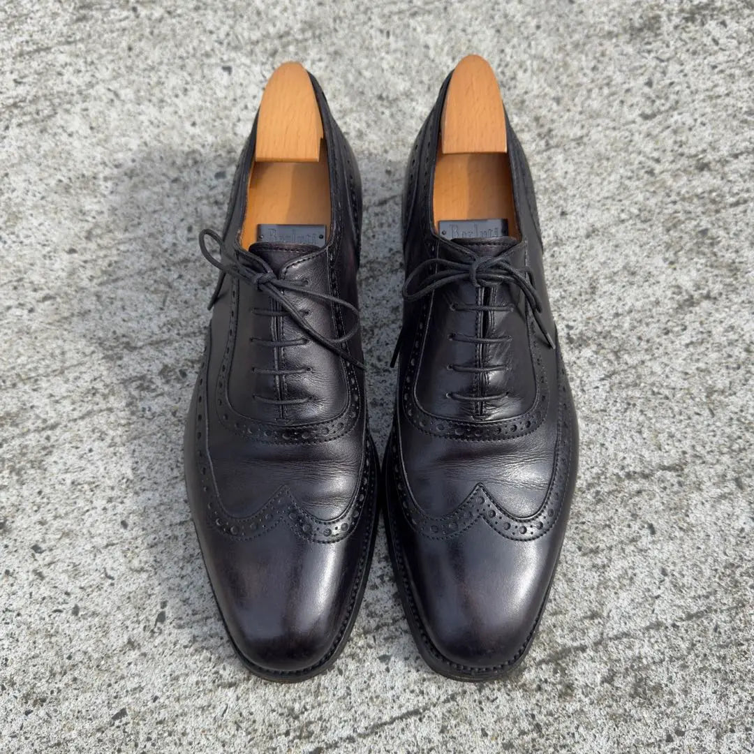 Early Price: 353,000 Yen Berluti Semi-brogue Leather Business Shoes