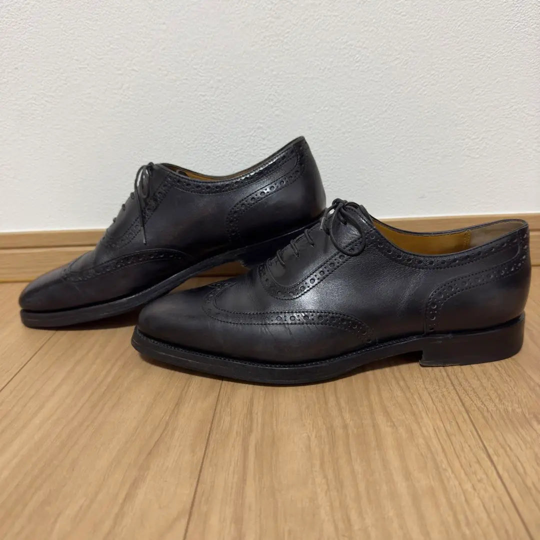 Early Price: 353,000 Yen Berluti Semi-brogue Leather Business Shoes