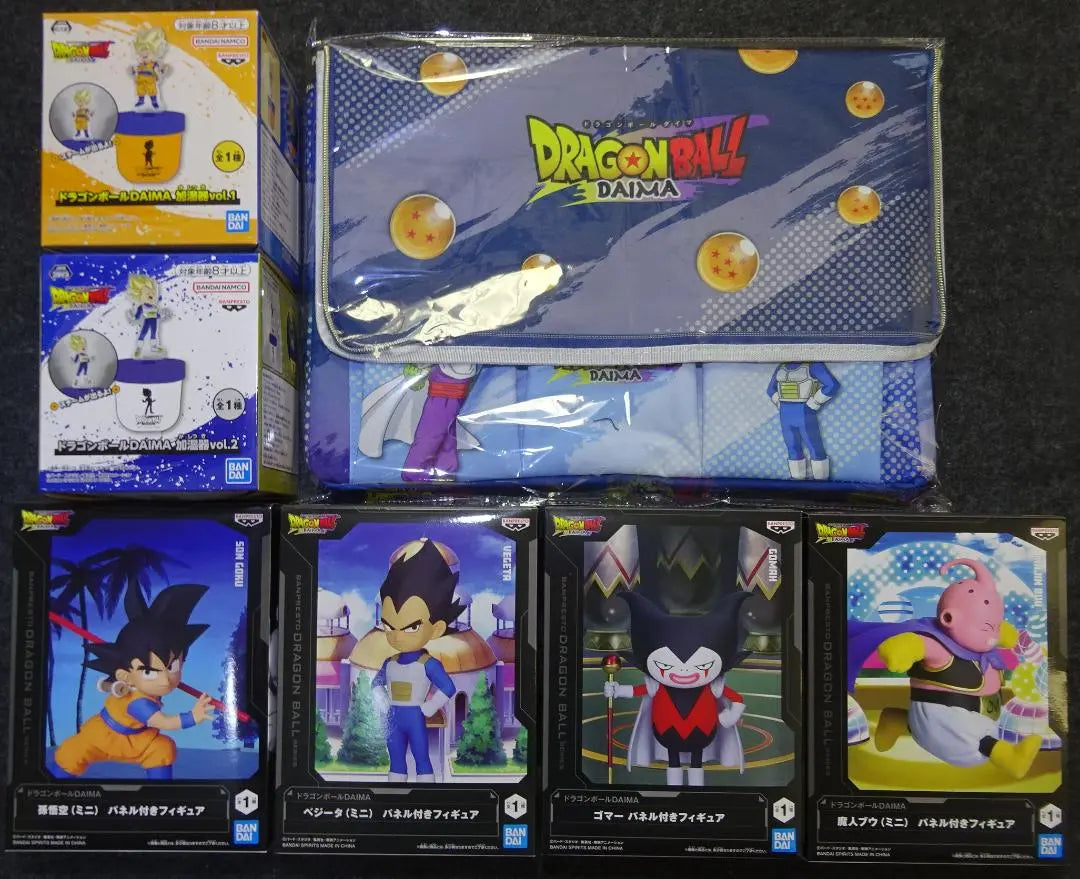 Figura Dragon Ball Humidificador Hometry Cold Multi Bolsa Son Goku Vegetabouu | ドラゴンボール フィギュア 加湿器 保温保冷マルチバッグ 孫悟空 ベジータ ブウ