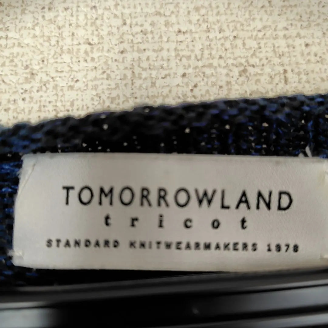 Men's TOMORROWLAND Dark Blue Sweater S