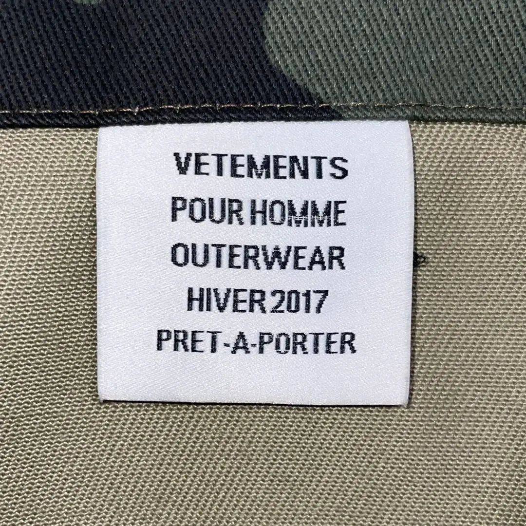 Chaqueta de club de armas de VETEMENTS Eleven Inch