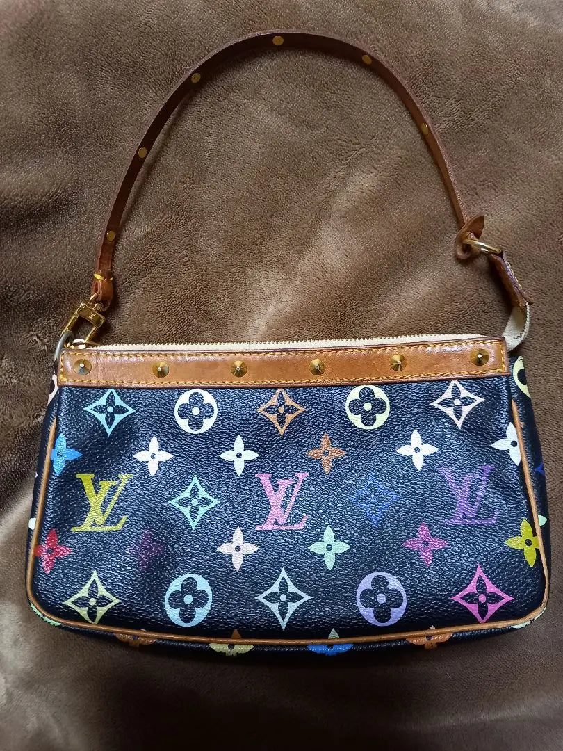 Louis Vuitton Multicolor Pochette Accessory Pouch Bag