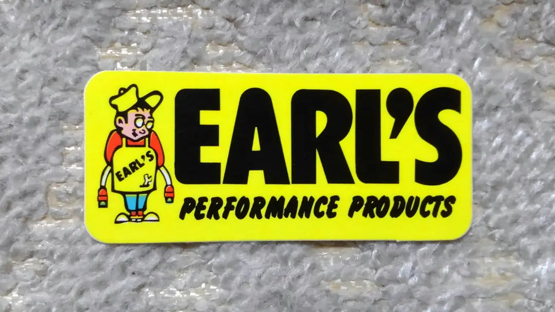 New Earl's stickers (small) Shipping included! EARL'S♪Old Car Club CBX!