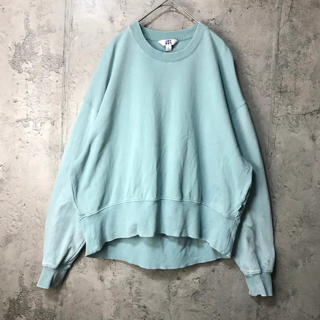 Y3631 Vintage Sweatshirt Sweatshirt Mint Plain 90s Y2K