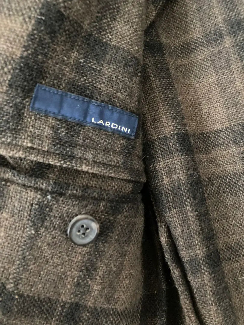 Lardini Chaqueta De Cuadros Beams F | ラルディーニ チェックジャケット ビームスf