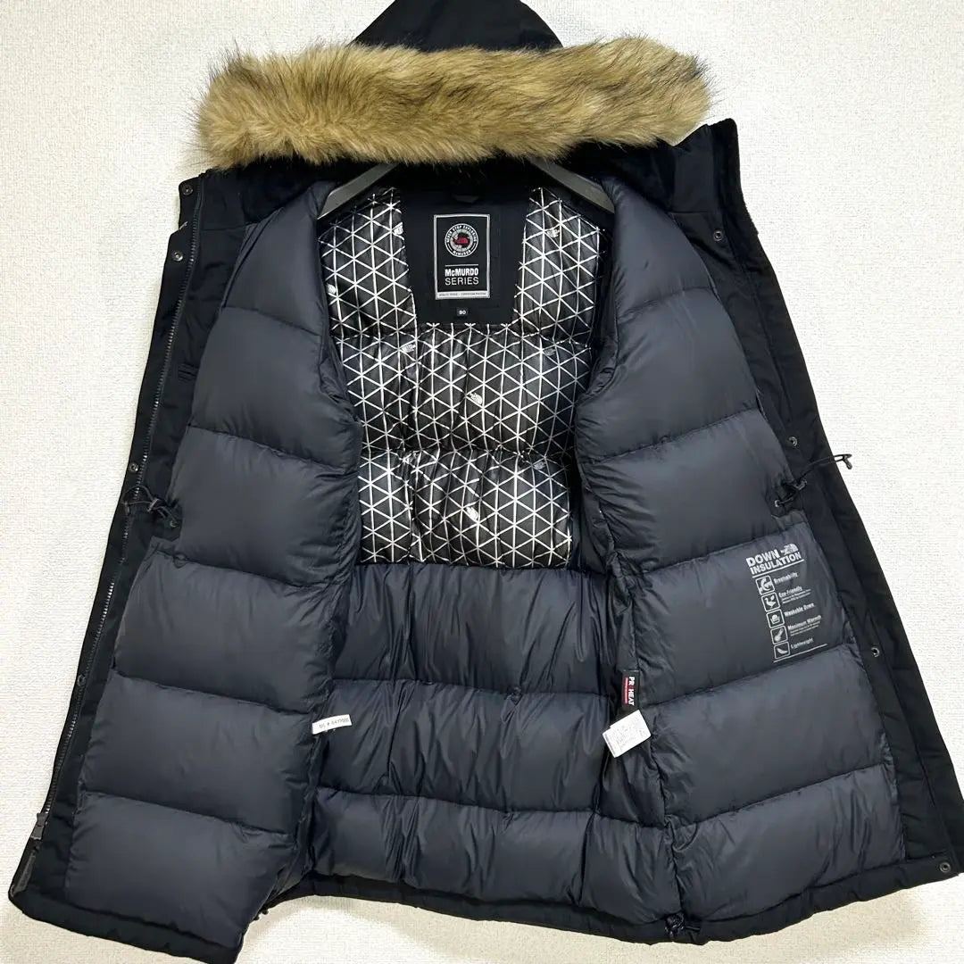 Abrigo de plumas North Face McMurdo para mujer, de la más alta calidad, transpirable e impermeable, en excelentes condiciones.