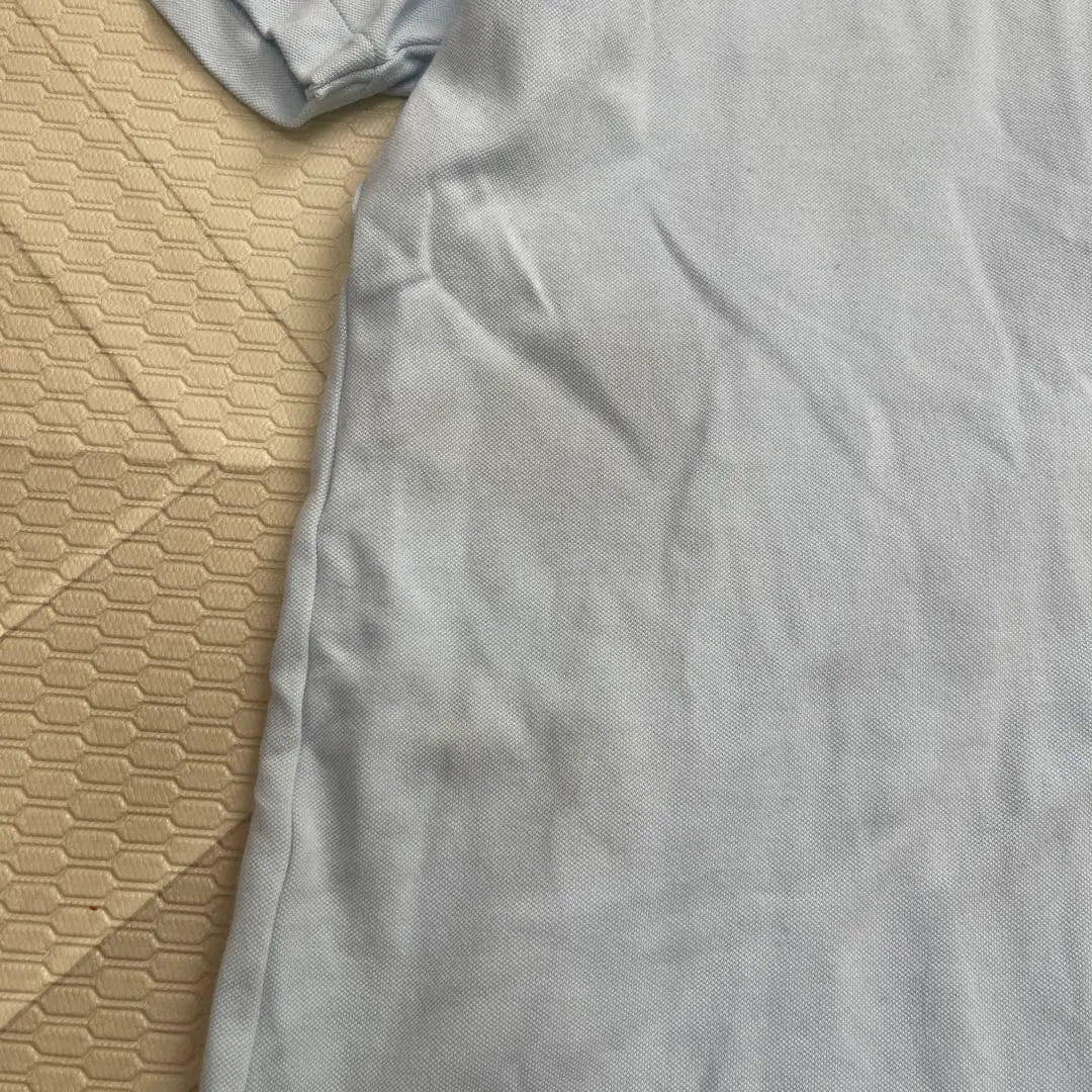 [Con traducción] Polo azul claro UNIQLO talla 3XL