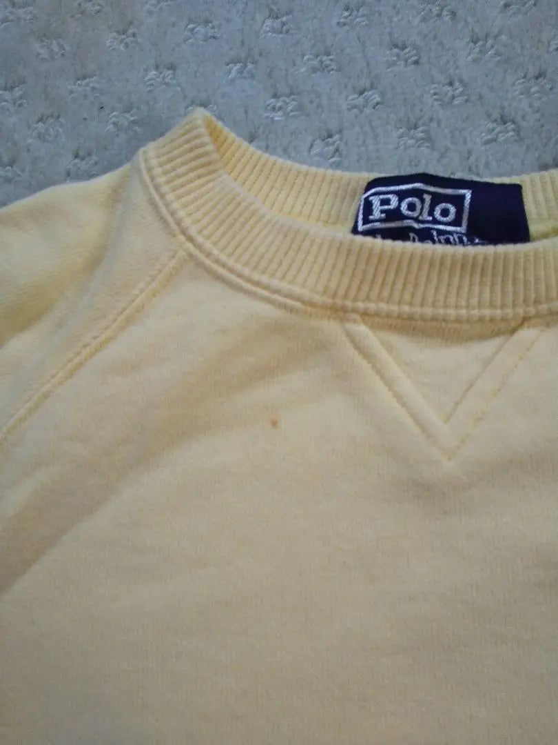 polo by Ralph Lauren Kids Trainer 130cm Yellow | polo by Ralph Lauren キッズトレーナー 130㎝ 黄色