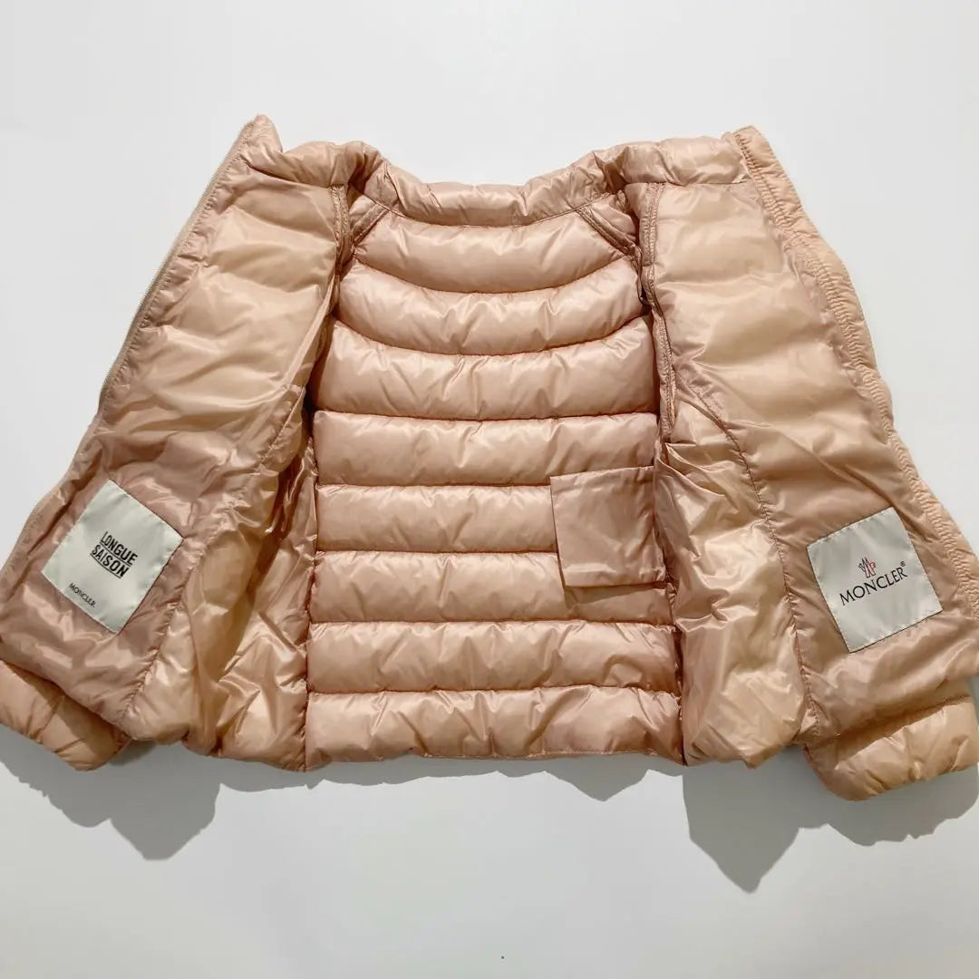 [Tag included ☆ Super beautiful condition] MONCLER down jacket DELAAGE baby pink