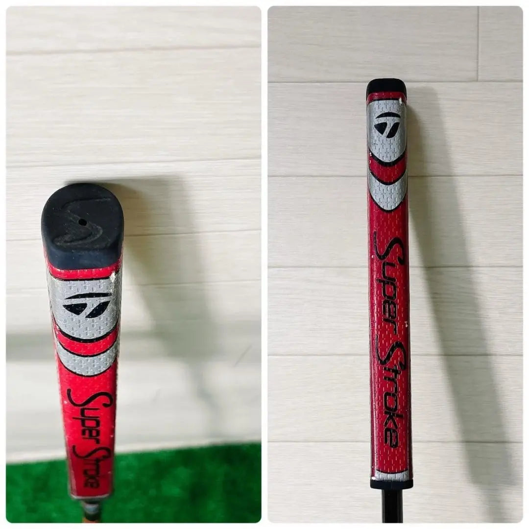 [Zurdo] Putter TaylorMade Spider Red Tour de 34 pulgadas PT