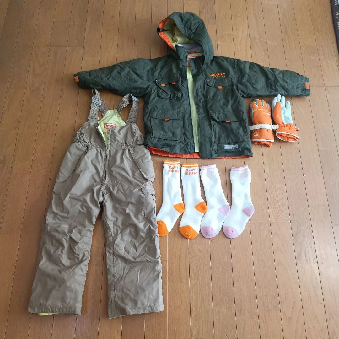 [Special price] 5-piece set! Ski Snowboard Wear Size 100 for Children Unisex